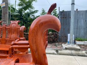 bàn ghế tần thủy hoàng gỗ hương đá