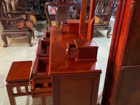 bàn trang điểm gỗ tự nhiên
