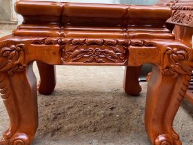 đôn ngồi bộ minh quốc voi gỗ hương đá