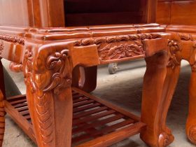 đôn kẹp gỗ hương đá