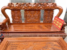 bàn ghế minh quốc voi gỗ hương đá