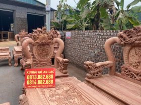ghế minh quốc nghê gỗ hương đá