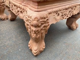 ghế minh quốc nghê gỗ hương đá