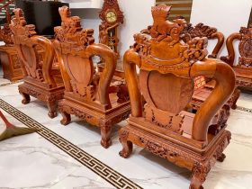 bộ bàn ghế min quốc nghê hoàn thiện kỹ