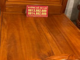 giường ngủ tân cổ điển gỗ gõ đỏ