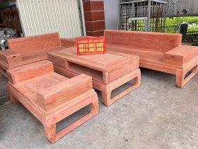Sofa góc đùi gà hương đá sang xịn