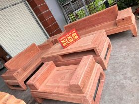 sofa gỗ hương đá