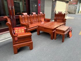 bàn ghế âu á cuốn thư cao cấp