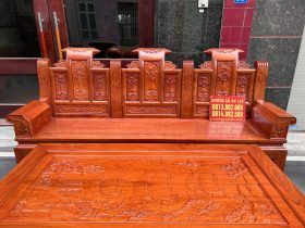 âu á chương cuốn thư gỗ hương đá