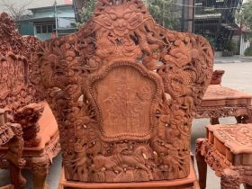 Bo ban ghe Cuu Long Bat Ma 2m3 12 mon go huong Lao duc 2 mat sieu VIP 6