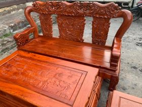 bàn ghế minh quốc voii gỗ hương đá