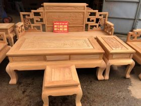 bàn ghế sơn thủy gỗ gõ đỏ