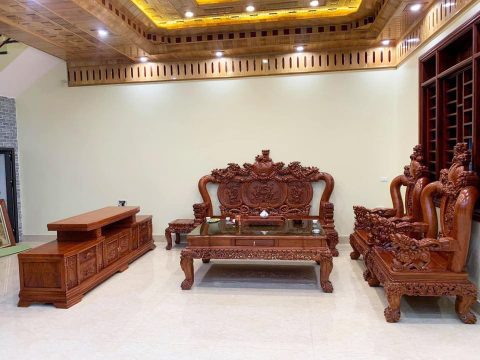 Combo nội thất gỗ hương đá