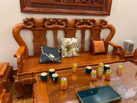 đoản dài bộ minh quốc đào gỗ hương đá