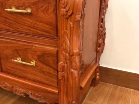 kệ tivi gỗ hương đá