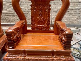 ghế minh quốc voi tay cột 12