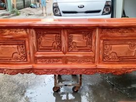 kệ tivi hoàng gia gỗ hương đá