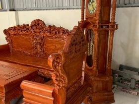 đồng hoojftuws trụ gỗ hương đá