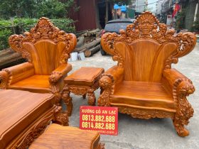 bàn ghế hoàng gia nguyên khối