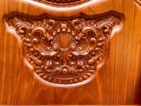 bàn ghế hoàng gia gỗ hương đá