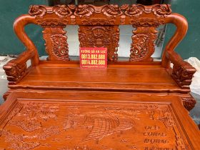 doản dài bộ minh quốc voi gỗ hương đá