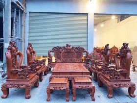 Nghê Bảo Đỉnh Hương Đá 10 Món Hương Đá Hàng Đại Cột 12 Chân 14