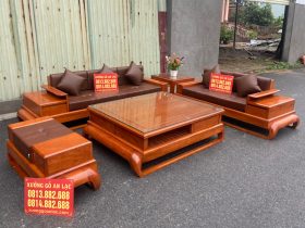 Sofa phòng khách gỗ hương đá (1)