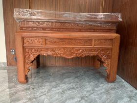 án gian thờ gỗ hương đá