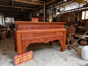án gian thờ gỗ hương đá