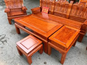 bàn ghế âu á cuốn thư cao cấp