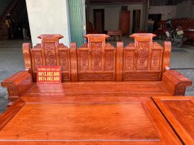 đoản dài bộ âu á cuốn thư gỗ hương đá