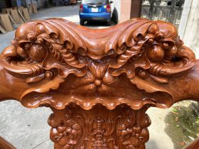 ghế minh quốc voi gỗ hương đá