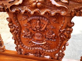 ghế minh quốc voi gỗ hương đá