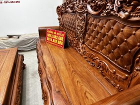 Bàn ghế hoàng gia vách trám khuôn 4 ván 2 gỗ hương đá (anh Đại, Vĩnh Phúc) 29 Ban ghe hoang gia vach tram khuon 4 van 2 go huong da 13