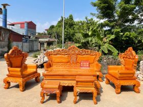 Hoàng Gia Louis Gỗ Gõ Đỏ 6 Món