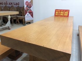 Bộ bàn ghế K3 nguyên khối 300x90x16cm gỗ gõ đỏ (Anh Thắng, Hà Nội) 26 K3 300x90x16cm anh Thang Ha Noi 11