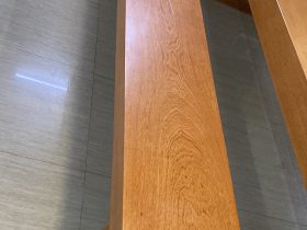 Bộ bàn ghế K3 nguyên khối 300x90x16cm gỗ gõ đỏ (Anh Thắng, Hà Nội) 33 ghế k3 nguyên khối gỗ gõ đỏ