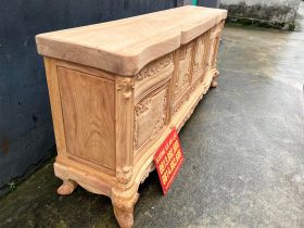 Kệ tivi Hoàng Gia Louis 2m4 nguyên khối gỗ Gõ Đỏ Nam Phi (anh Quân, Khánh Hòa) 16 Ke Ti Vi Hoang Gia Louis Nguyen Khoi go Go Do Nam Phi 4
