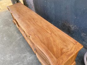 Kệ tivi hoa lan tây 2m4 gỗ gõ đỏ (anh Tùng, Hà Nội) 22 kệ tivi gỗ gõ đỏ