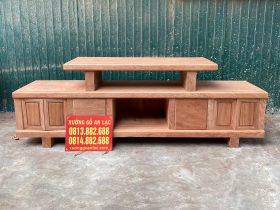 Kệ tivi sofa 2m4 Nguyên Khối gỗ Hương Đá (anh Thân, Thanh Hóa)