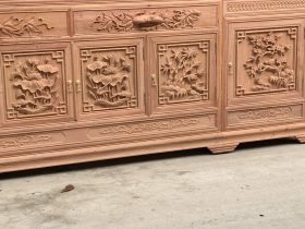 kệ tivi gỗ hương đá