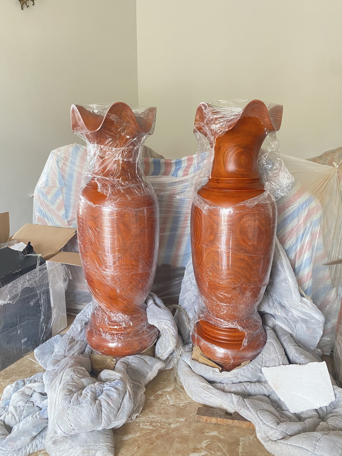 Lục bình 1m8x53cm gỗ hương đỏ (anh Hoàng, Thanh hóa) 15 lục bìn gỗ hương đỏ