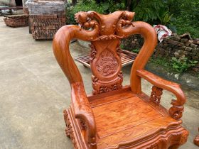 ghế đơn bộ minh đào cột 12