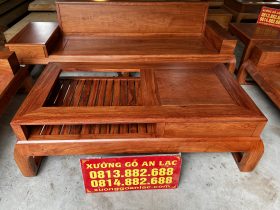 sofa ziti gỗ hương đá