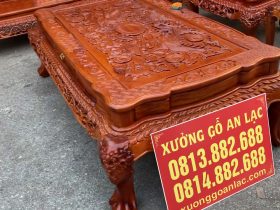 Mẫu bàn trà rồng đỉnh