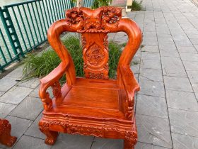 ghế đơn bộ minh quốc đào gỗ hương đá