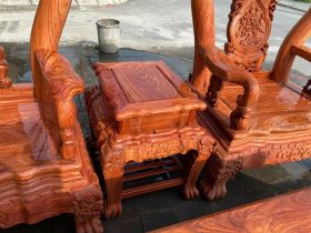 đôn kẹp bộ minh quốc đào gỗ hương