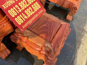 đôn ngồi bộ minh quốc đào gỗ hương