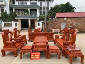 combo nội thất gỗ hương đá cao cấp