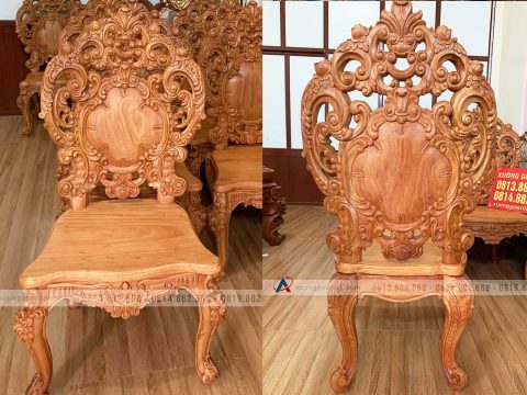 ghế hoàng gia gõ đỏ VIP
